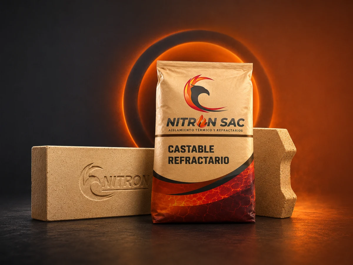 Castable refractario y ladrillos Nitron SAC